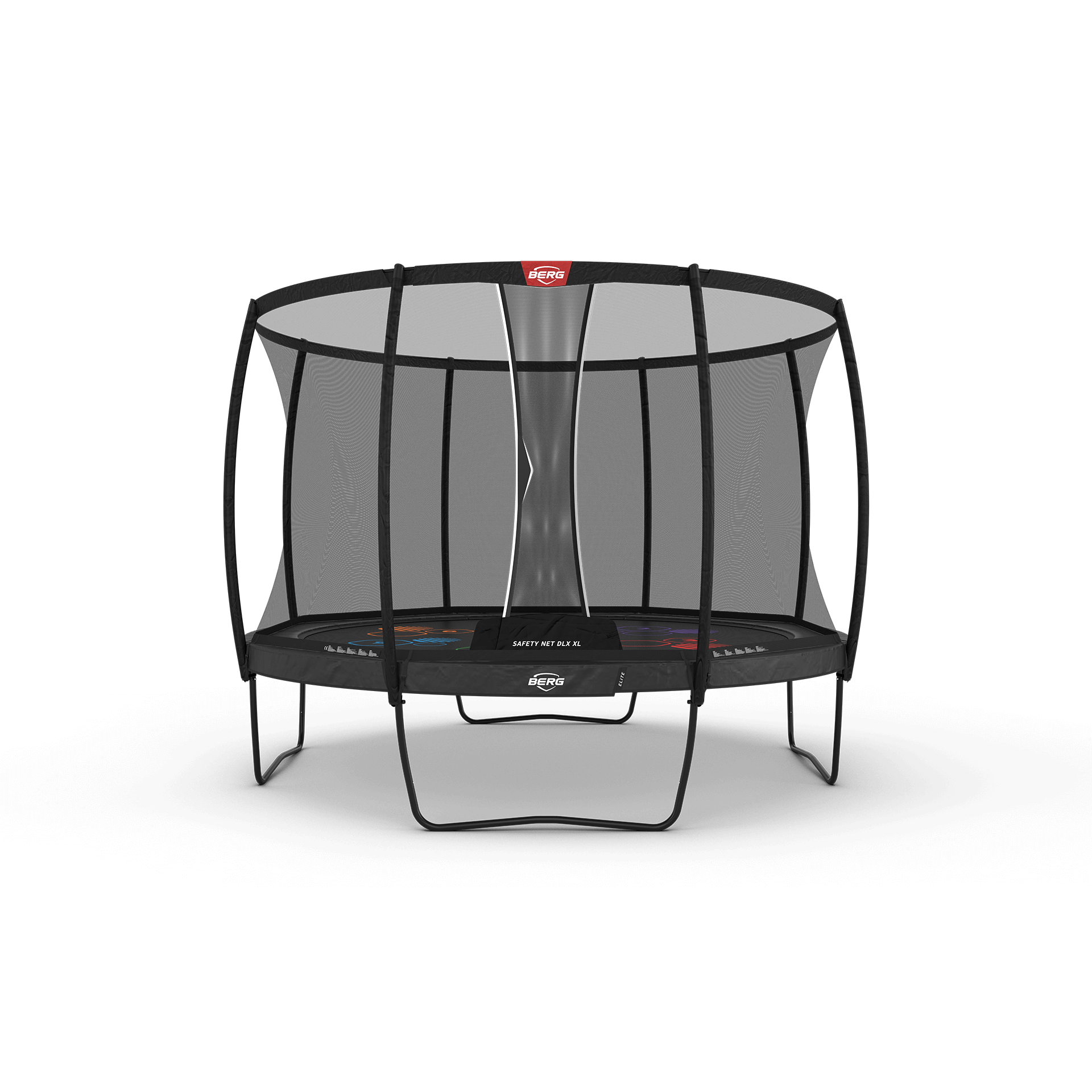 BERG Elite Regular 430 Grey Levels + Safety Net DLX XL hos SportGym